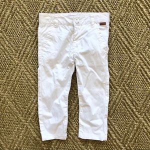 Boboli White Occasion Pants. 12 months.